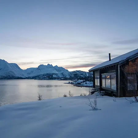 Sommarbukt Tind - Luxury Fjord Lodge Near Tromso Vakantiehuis Tromsø